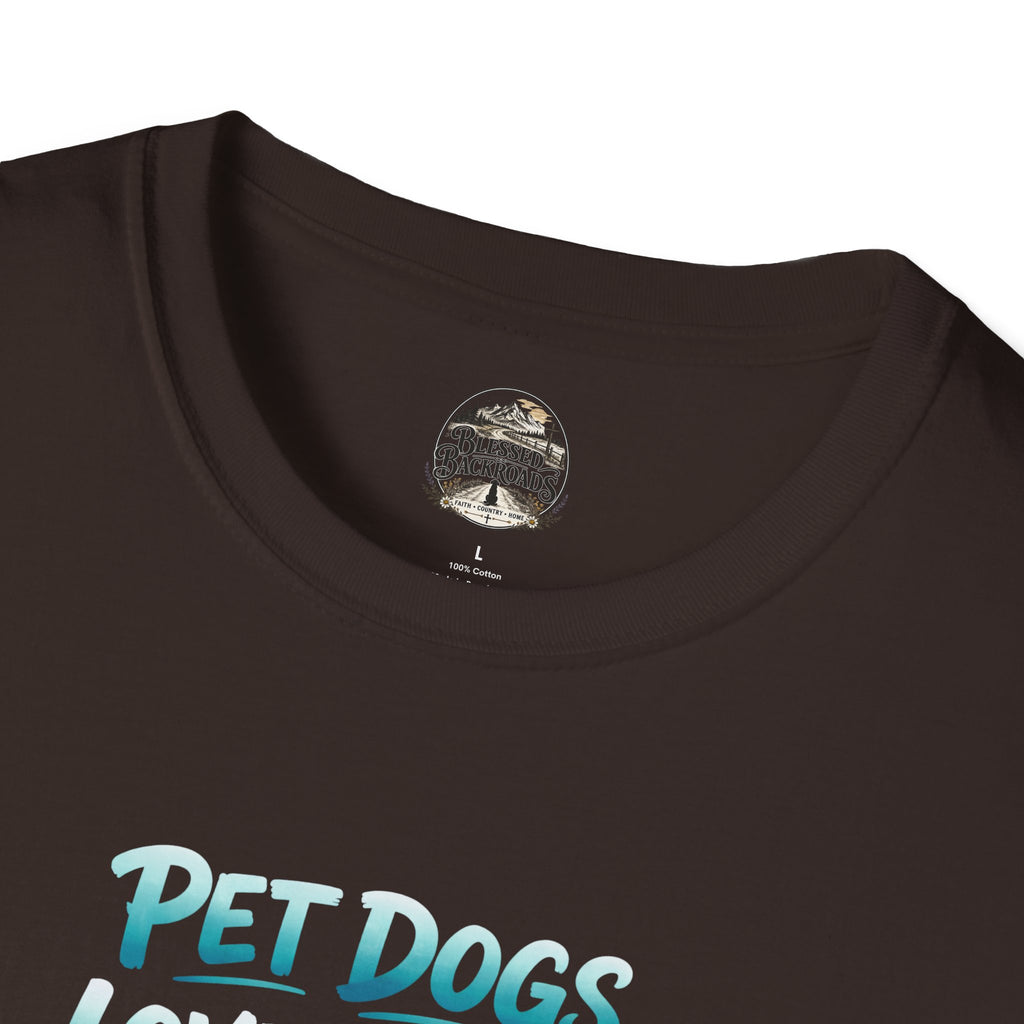 Pet Dogs. Love Jesus. Be Happy. T-Shirt