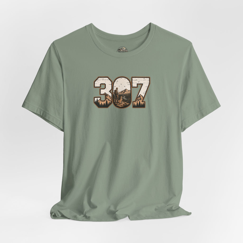 307 Wyoming Mountains T‑Shirt