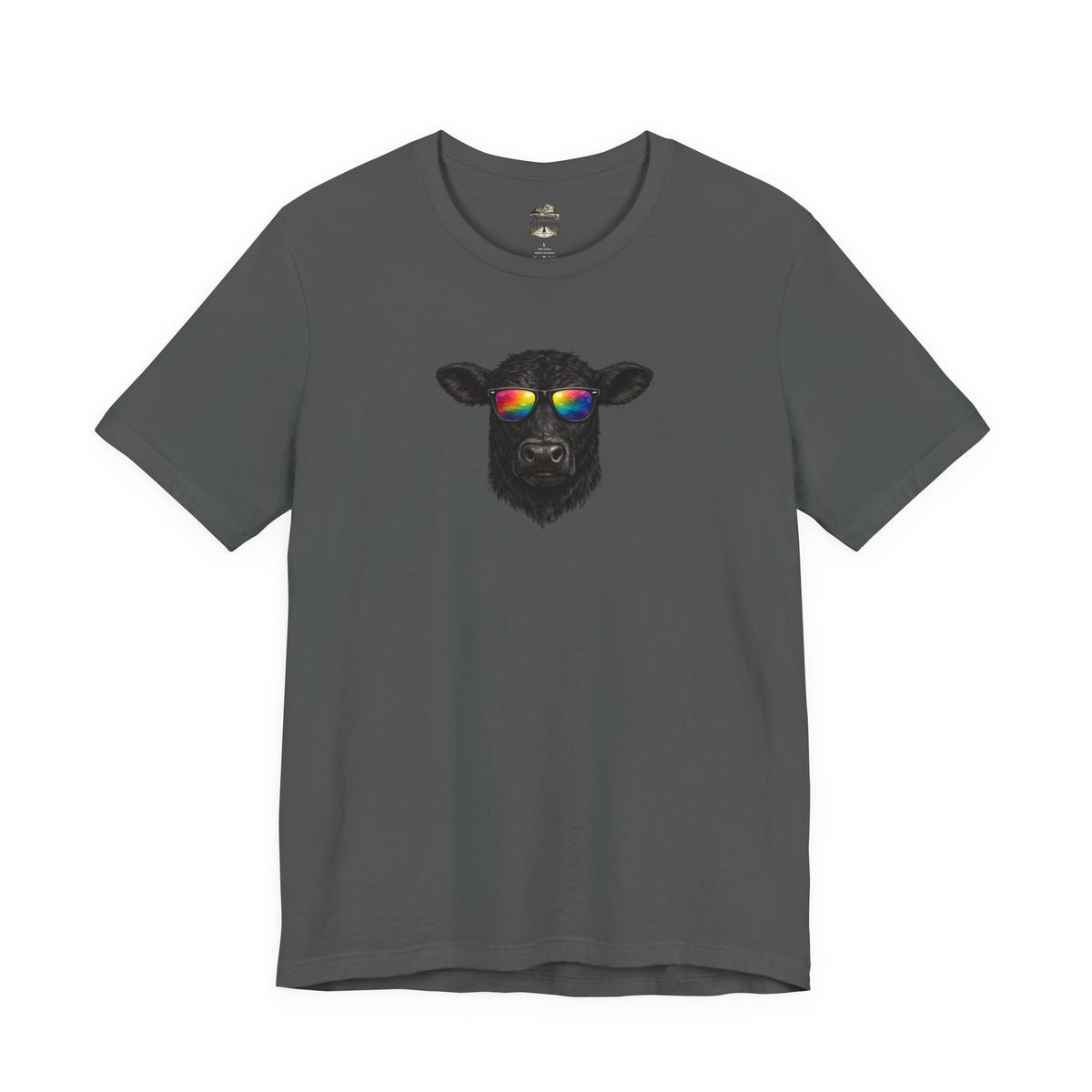 Black Cow With Sunglasses