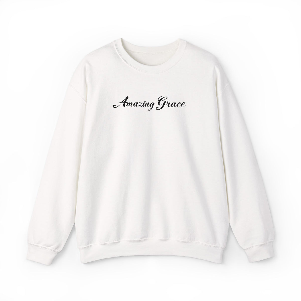 Amazing Grace Embroidered Crewneck Sweatshirt