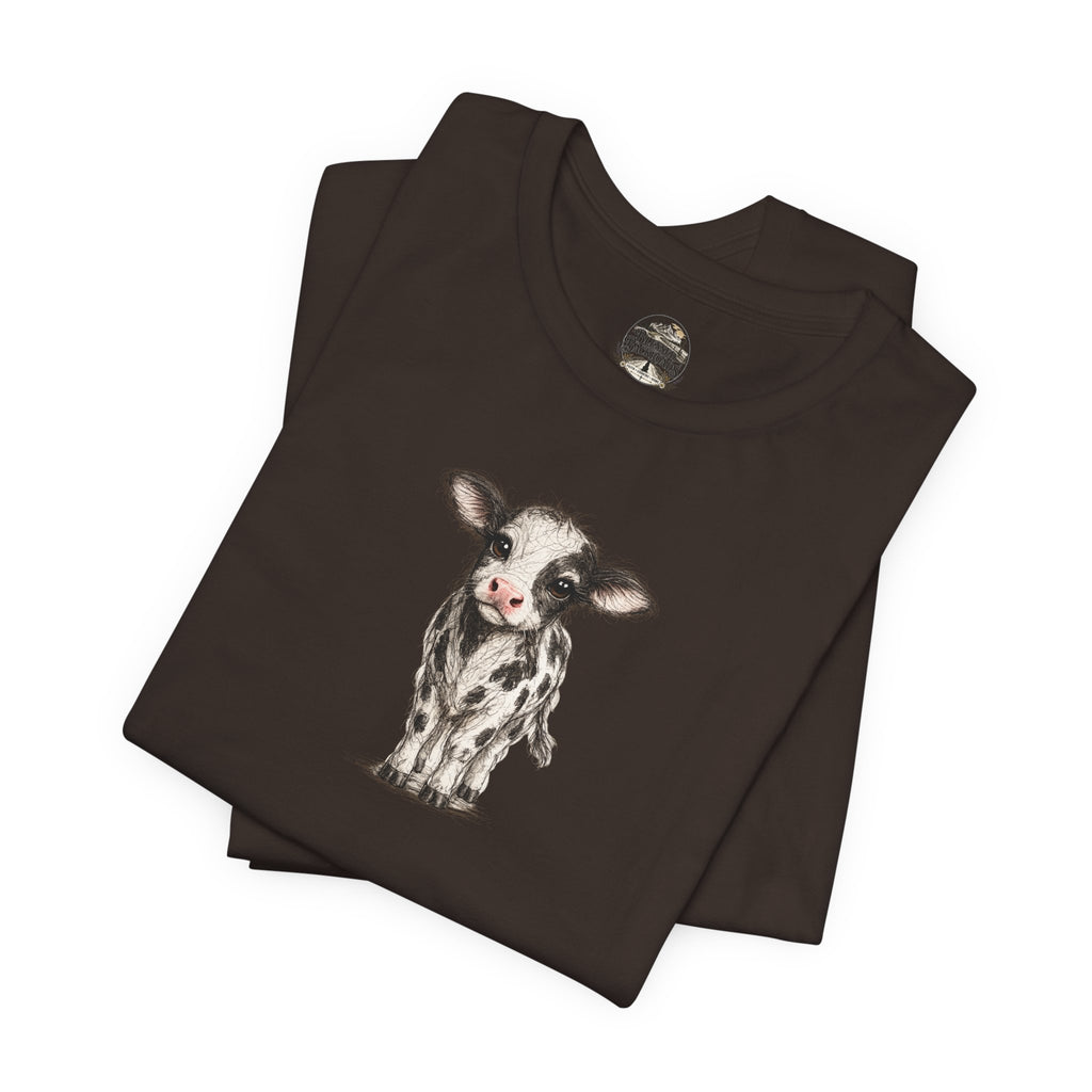 Cute Baby Calf Graphic Tee
