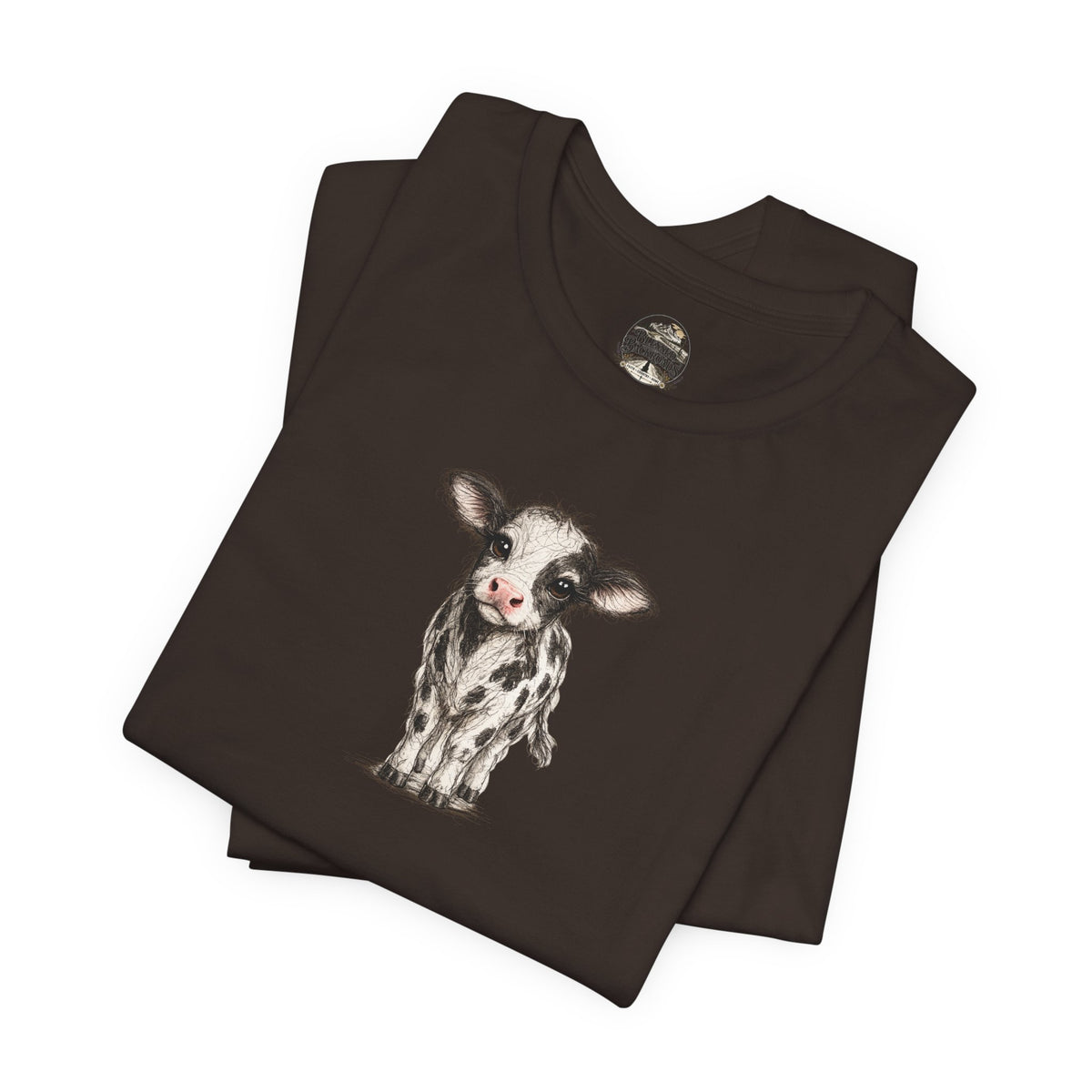 Cute Baby Calf Graphic Tee