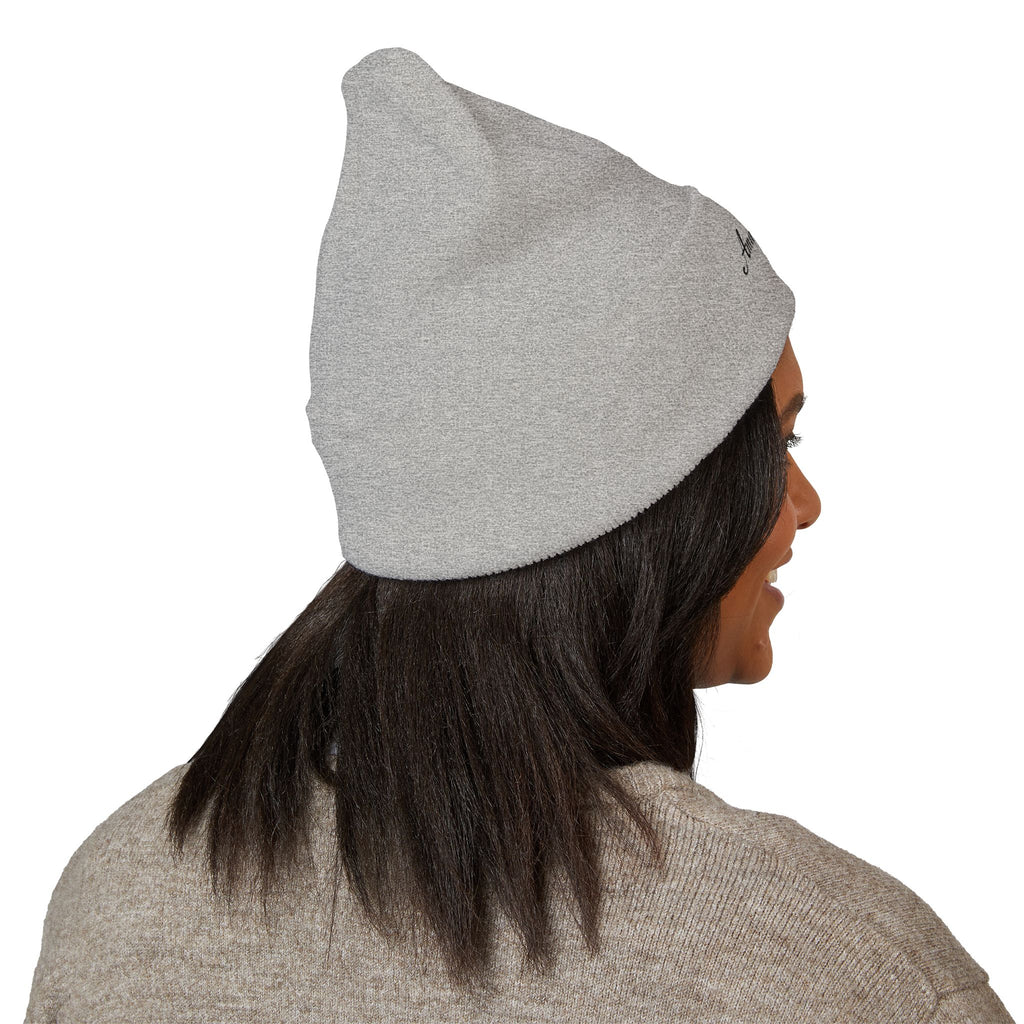 Amazing Grace Embroidered Cuffed Beanie — Faith-Inspired Winter Hat