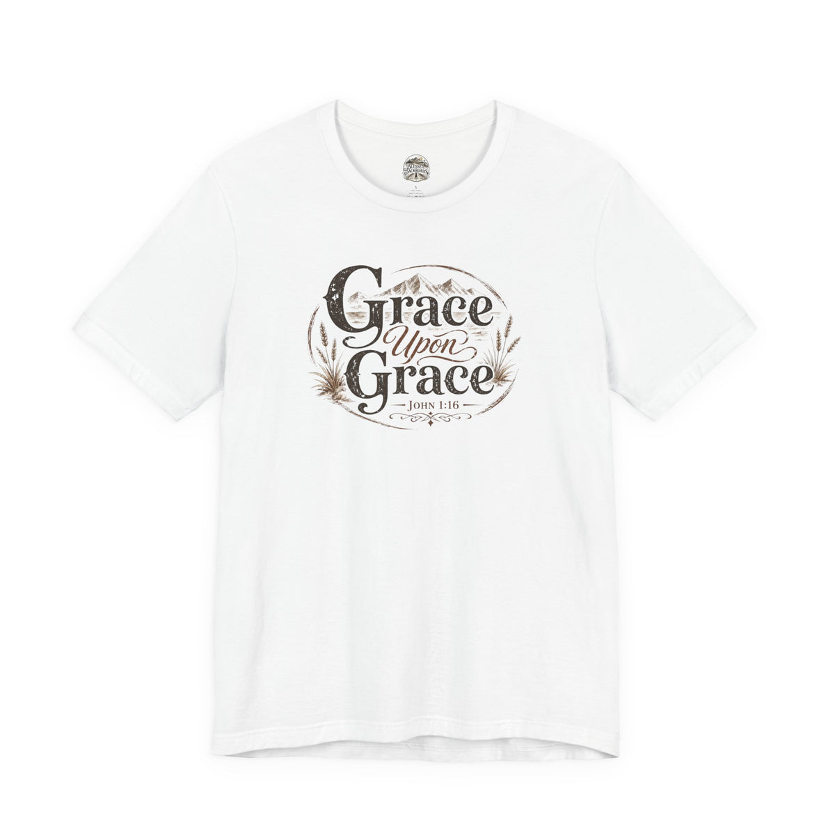 Grace Upon Grace Christian T‑Shirt —