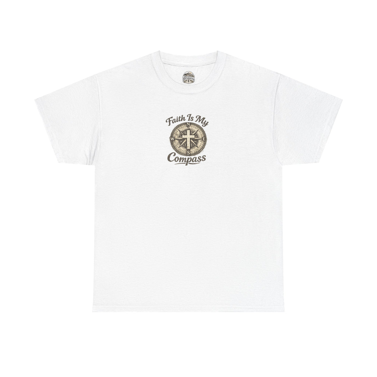 Faith In My Compass T-Shirt — Christian Compass Graphic Tee