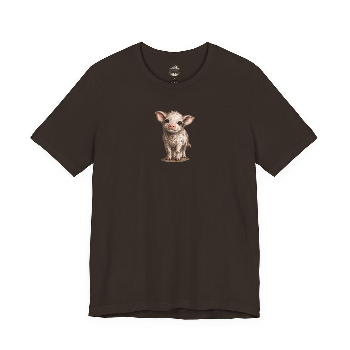 Cute Piglet T-Shirt — Adorable Farm Animal Tee for Animal Lovers