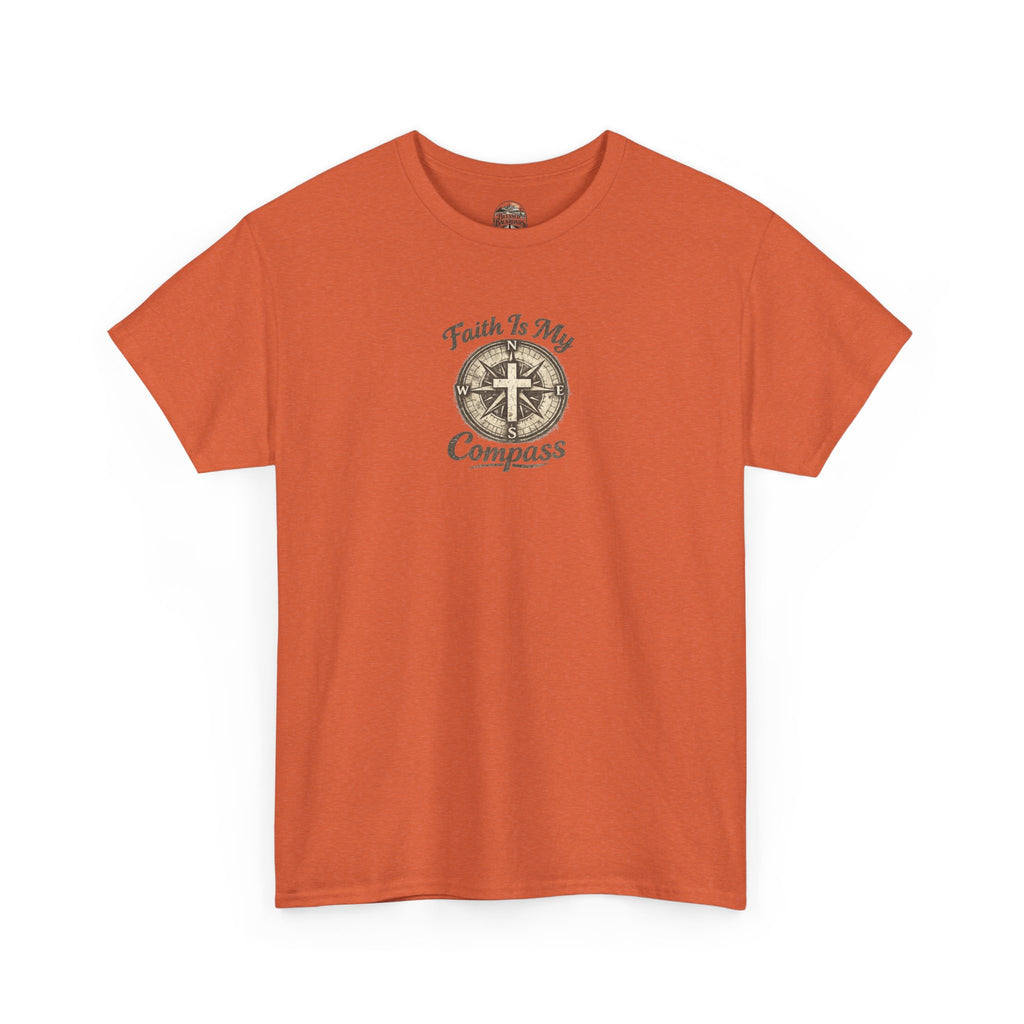 Faith In My Compass T-Shirt — Christian Compass Graphic Tee