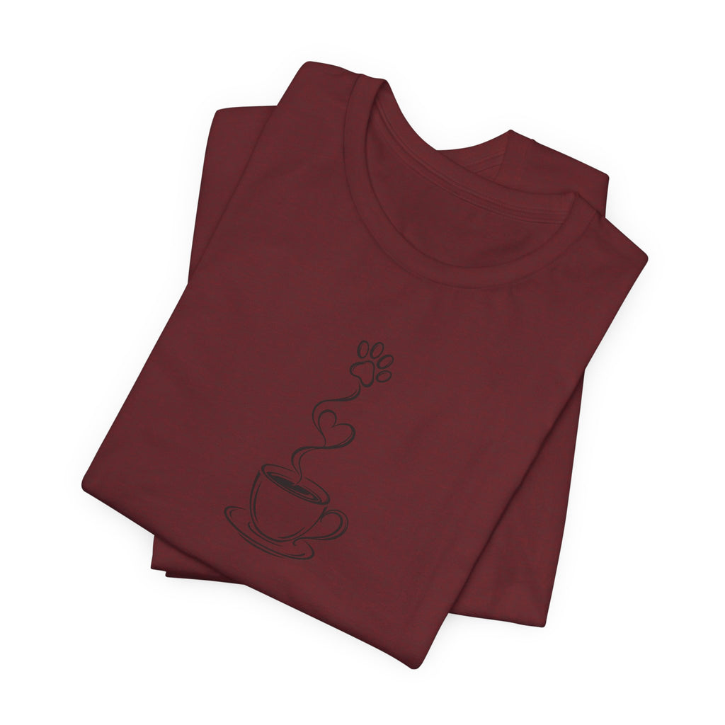 Coffee Cup Line Art Tee