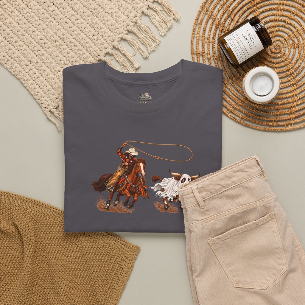 Halloween Steer and Cowboy Tee