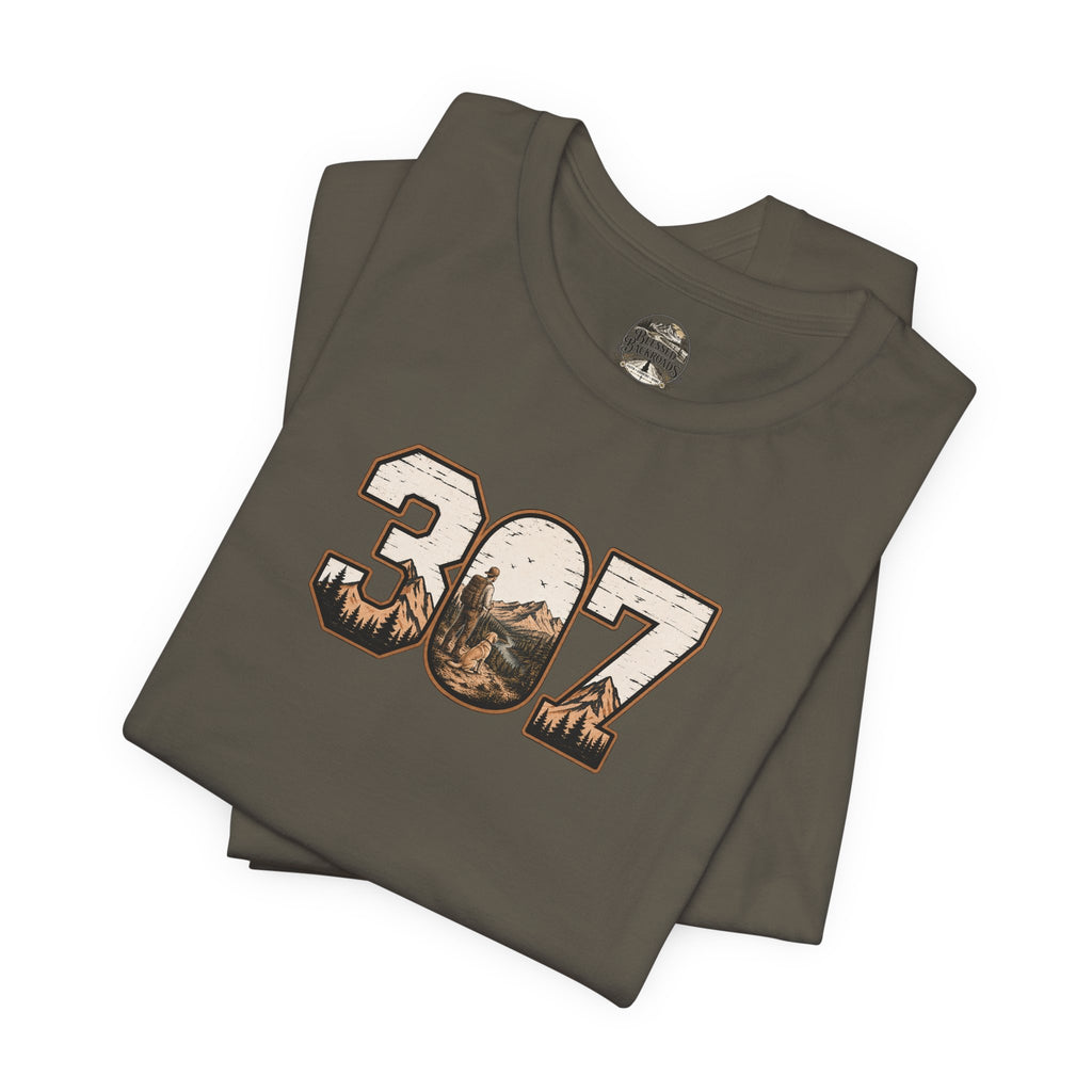 307 Wyoming Mountains T‑Shirt