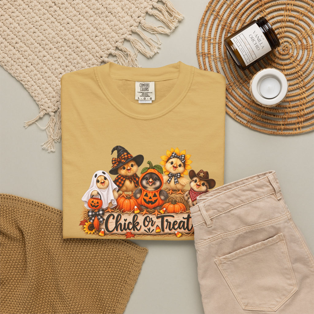 Chick or Treat Halloween Tee