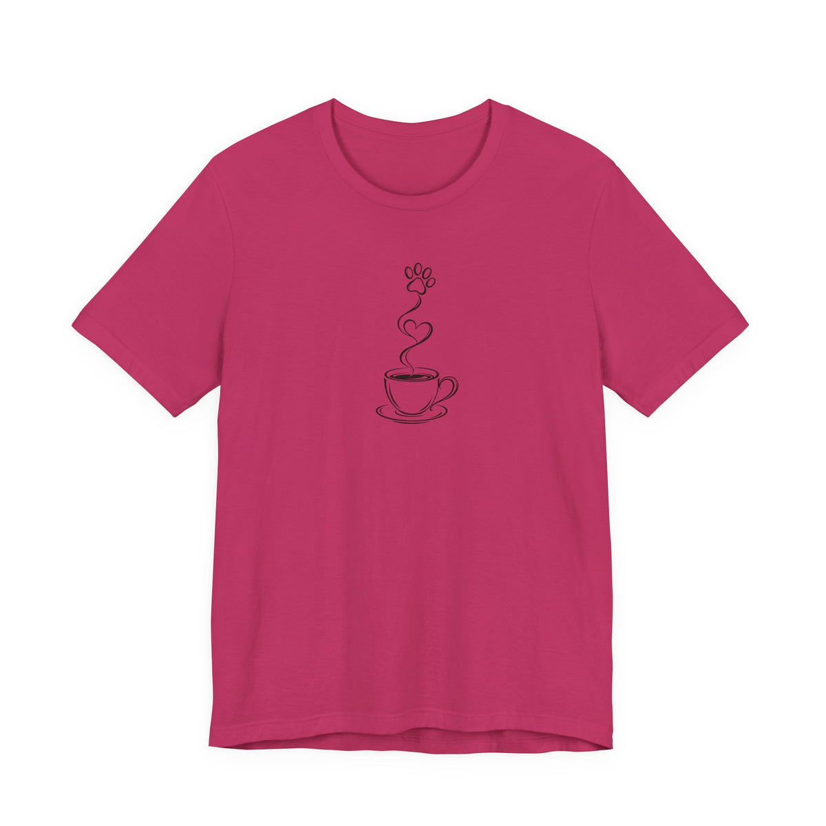 Coffee Cup Line Art Tee