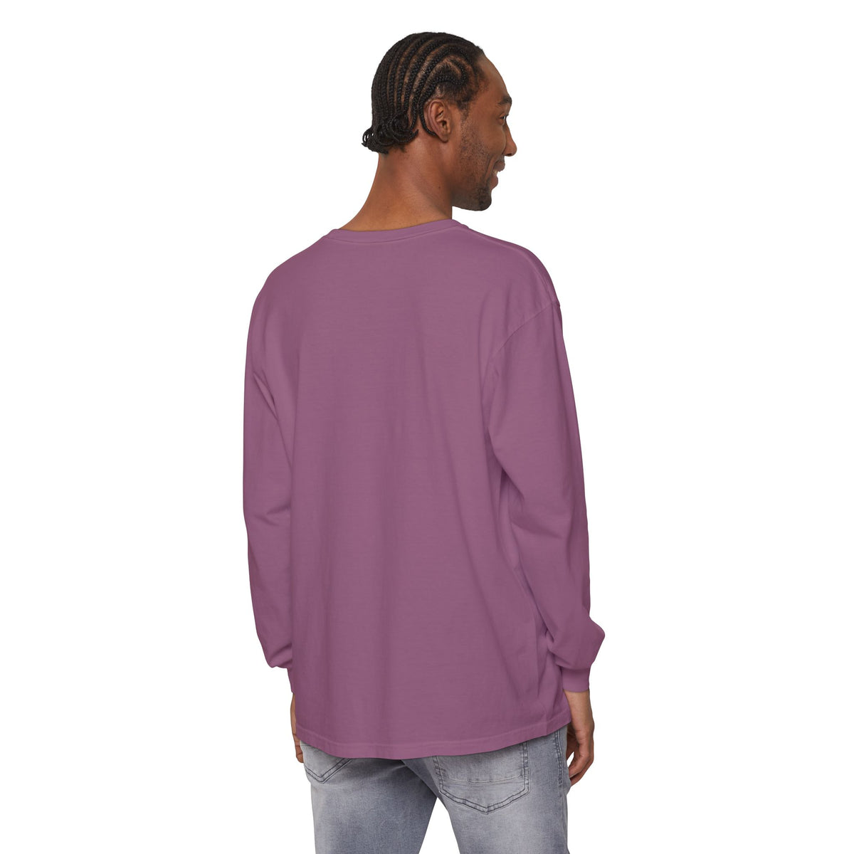 By His Grace Long Sleeve Shirt — Christian Faith Tee with Cross