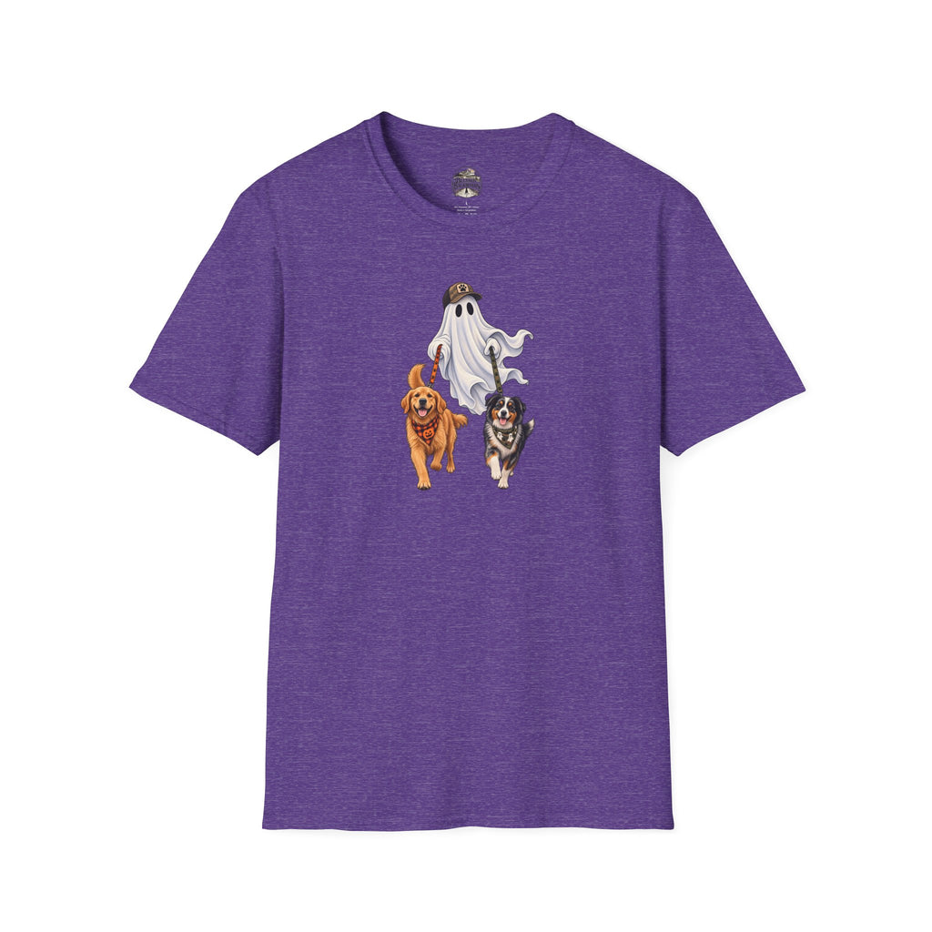 Halloween Ghost with Dogs T-Shirt