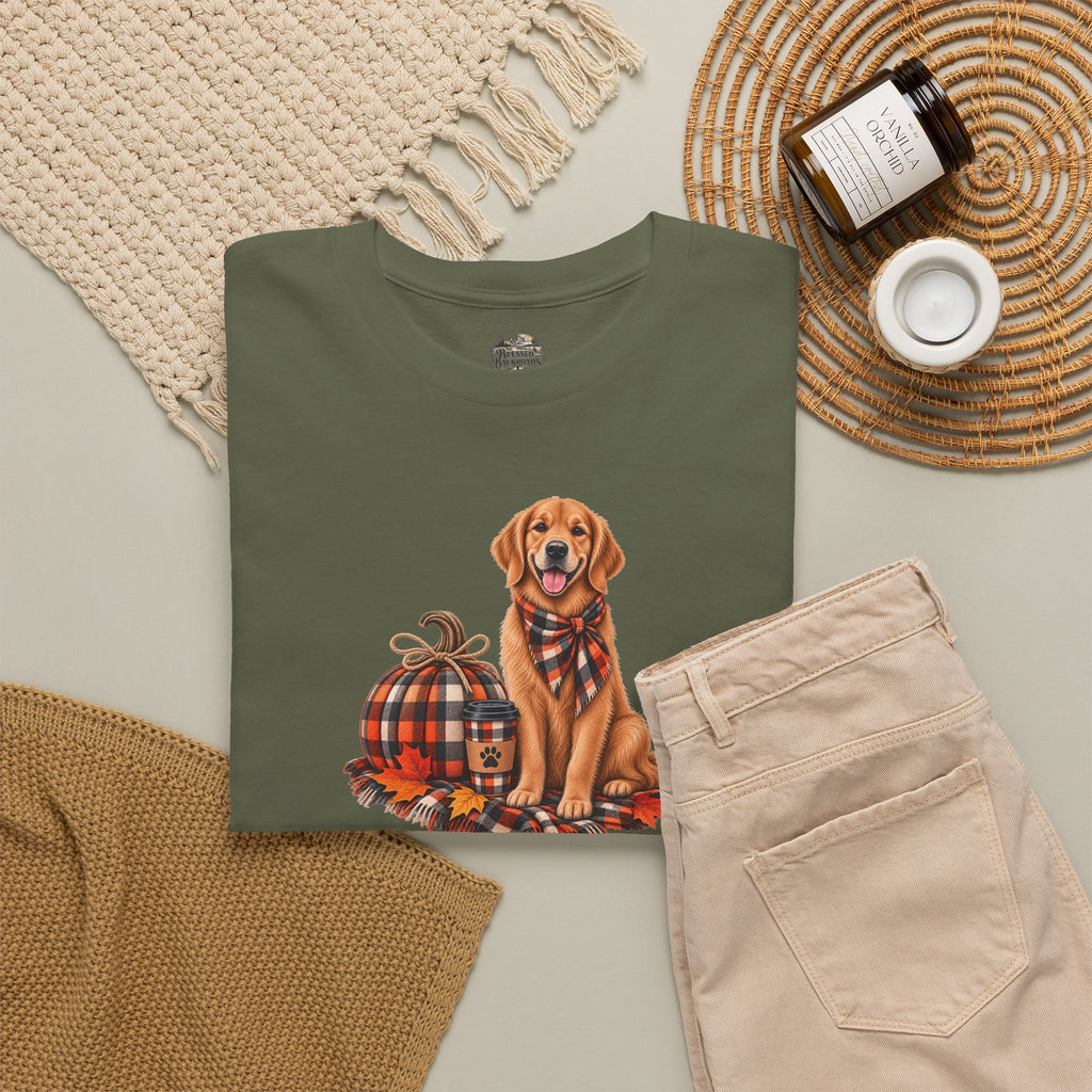 Golden Retriever Fall Tee