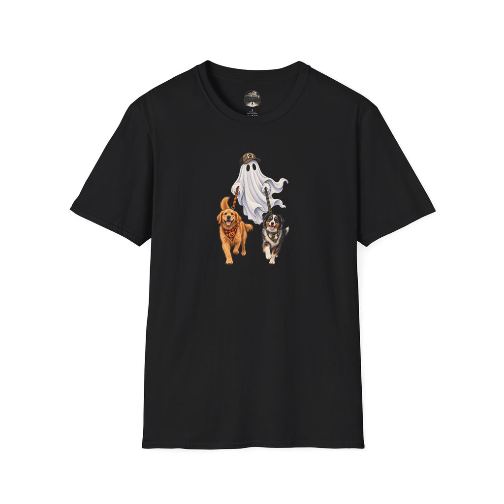 Halloween Ghost with Dogs T-Shirt