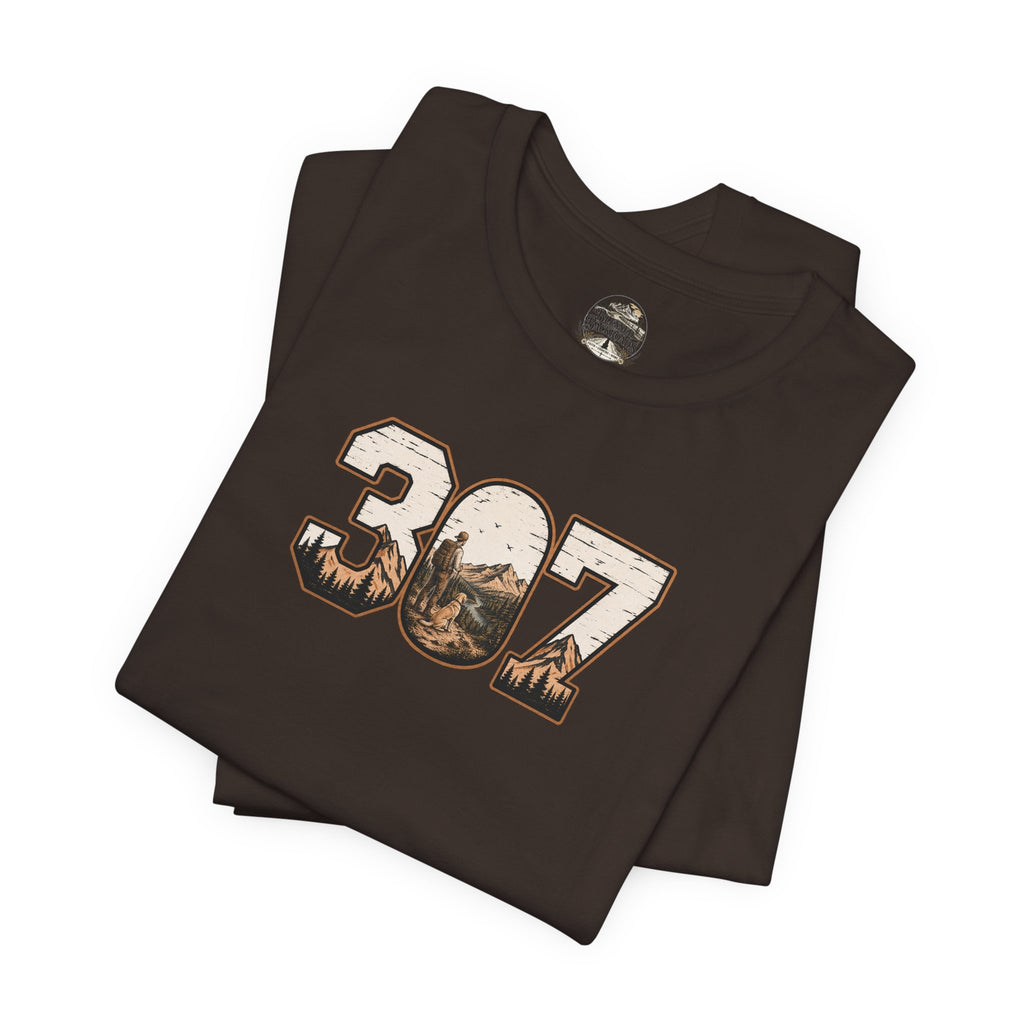 307 Wyoming Mountains T‑Shirt