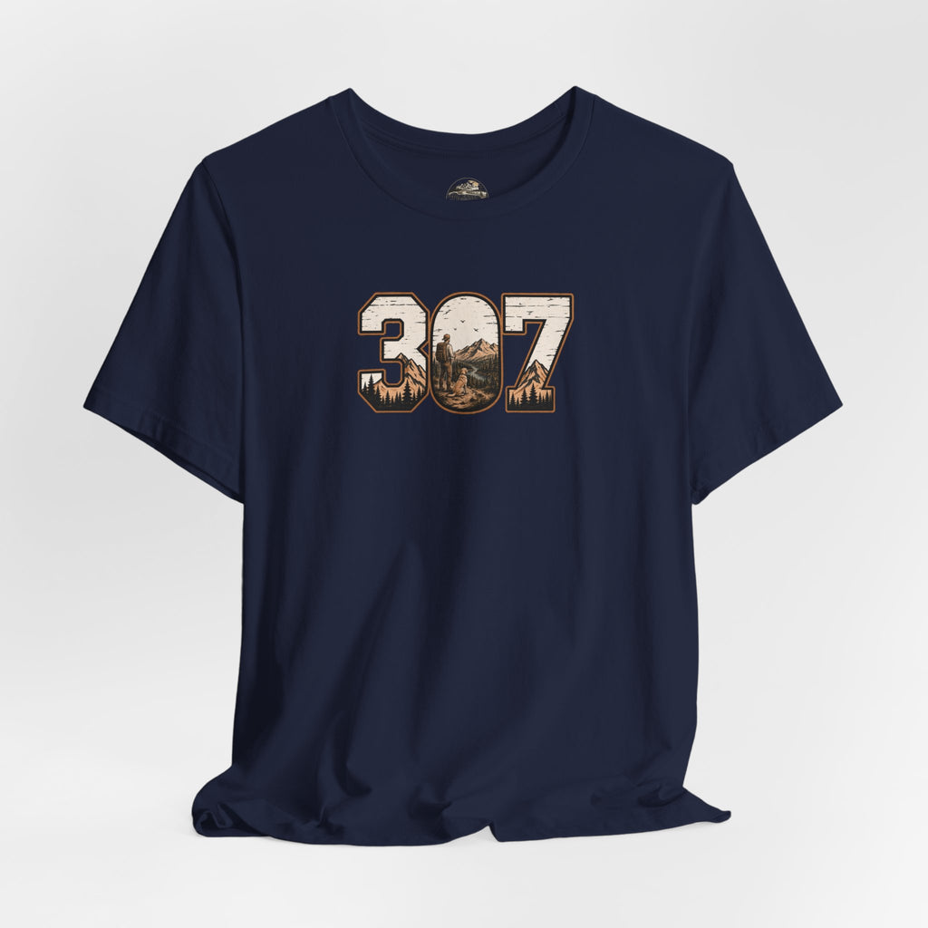 307 Wyoming Mountains T‑Shirt