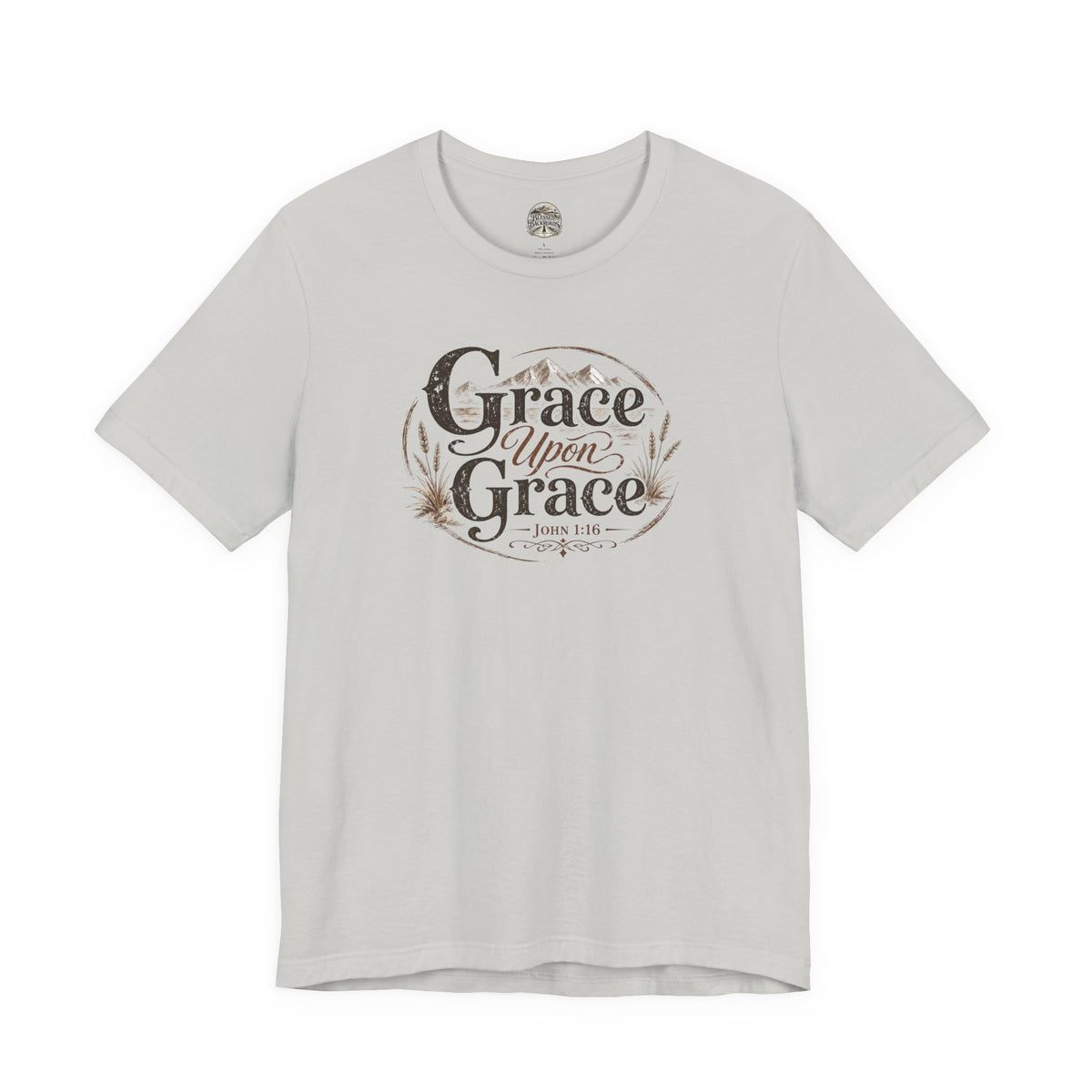 Grace Upon Grace Christian T‑Shirt —
