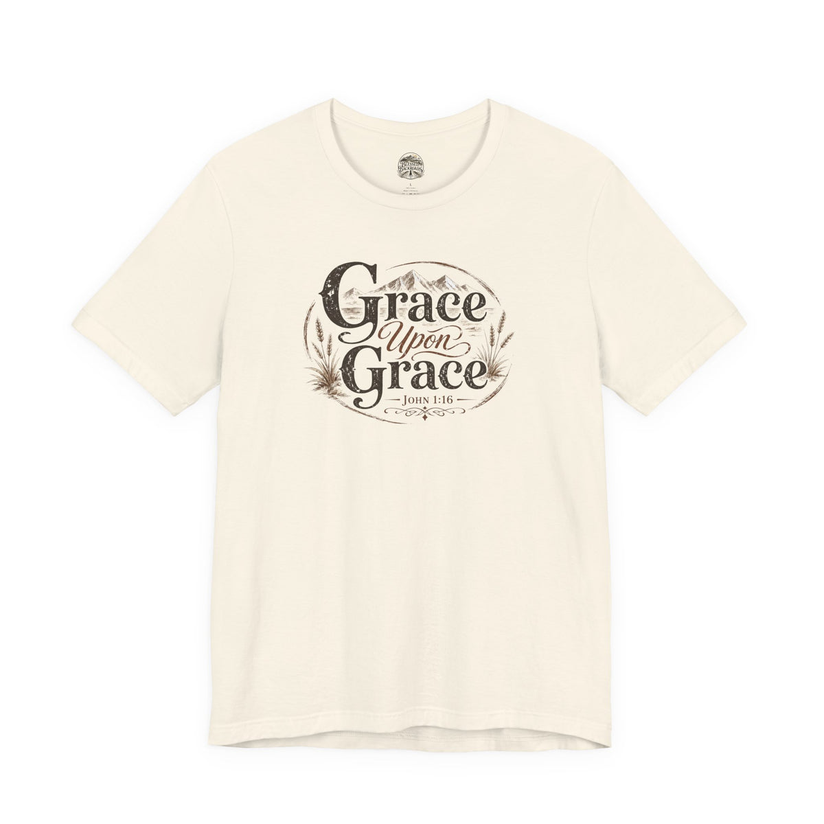 Grace Upon Grace Christian T‑Shirt —