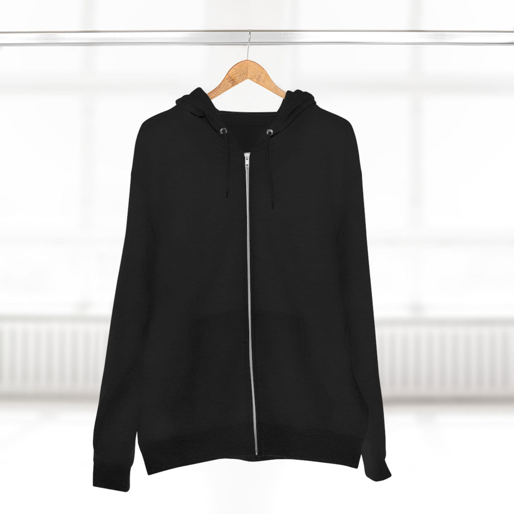 Inspirational Zip Hoodie with Philippians 4:13