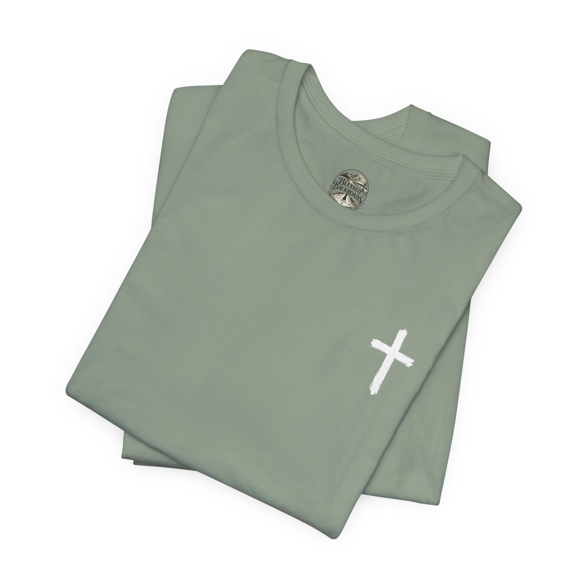 Faith Cross T-Shirt — "When You Can't See the Way, Trust the One Who Is the Way" Christian Tee