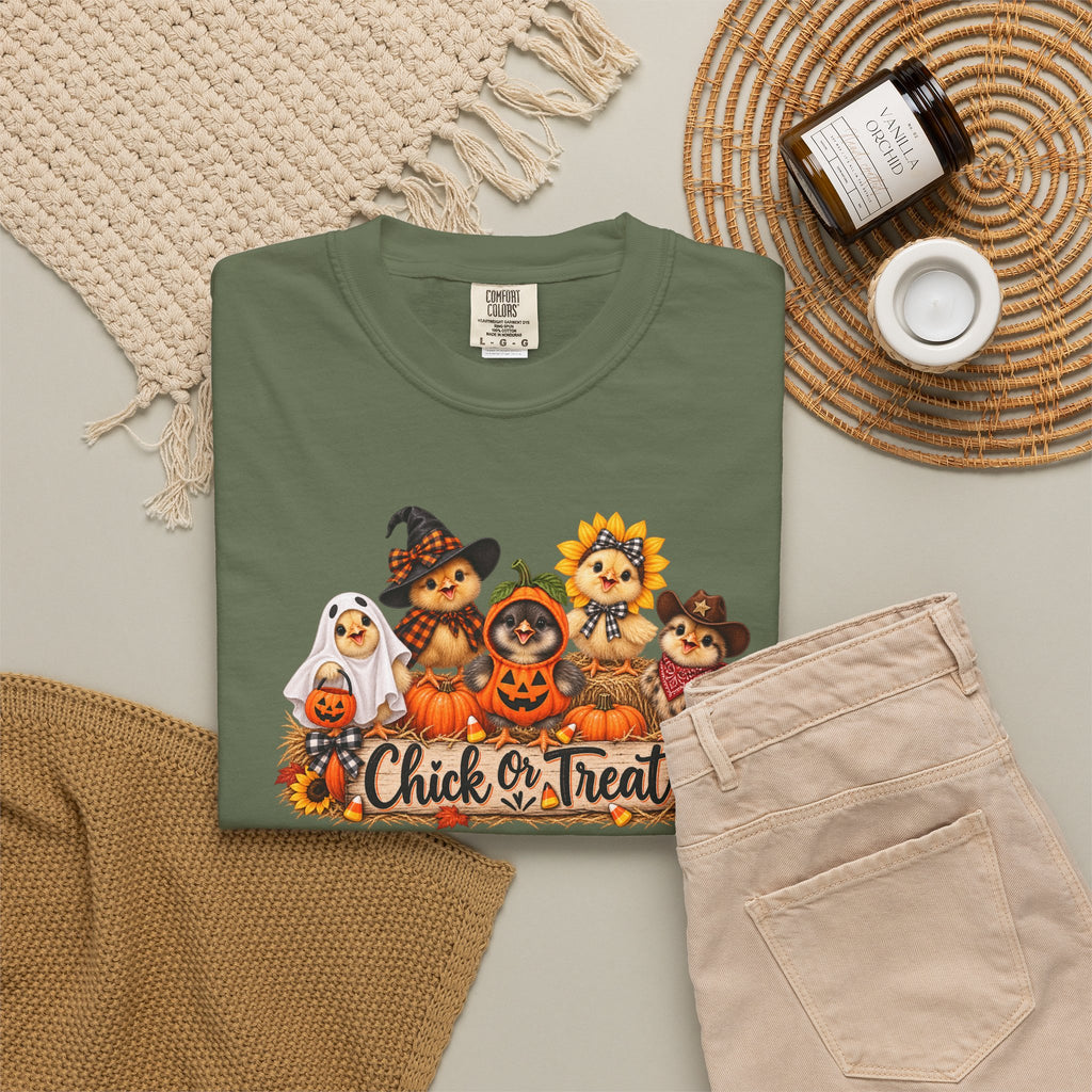 Chick or Treat Halloween Tee