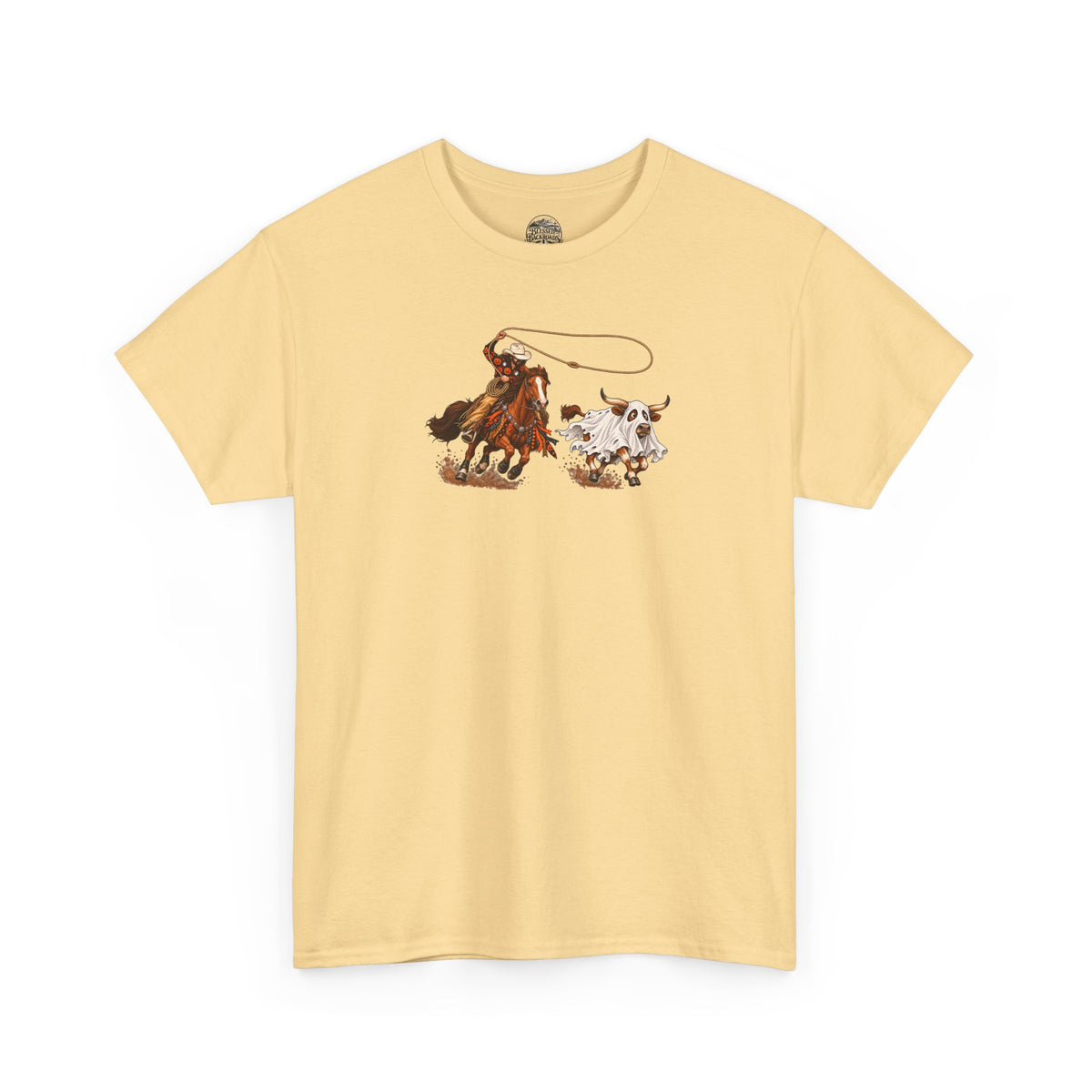 Halloween Steer and Cowboy Tee