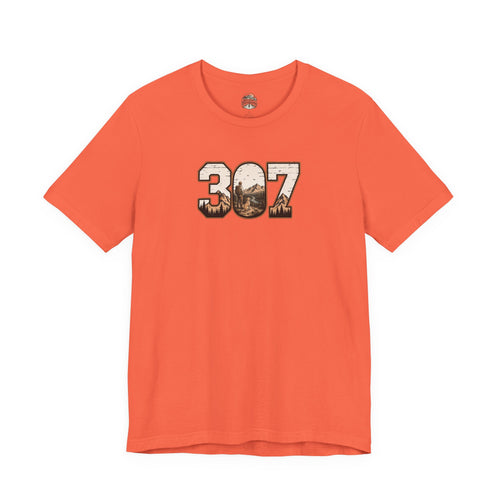 307 Wyoming Mountains T‑Shirt
