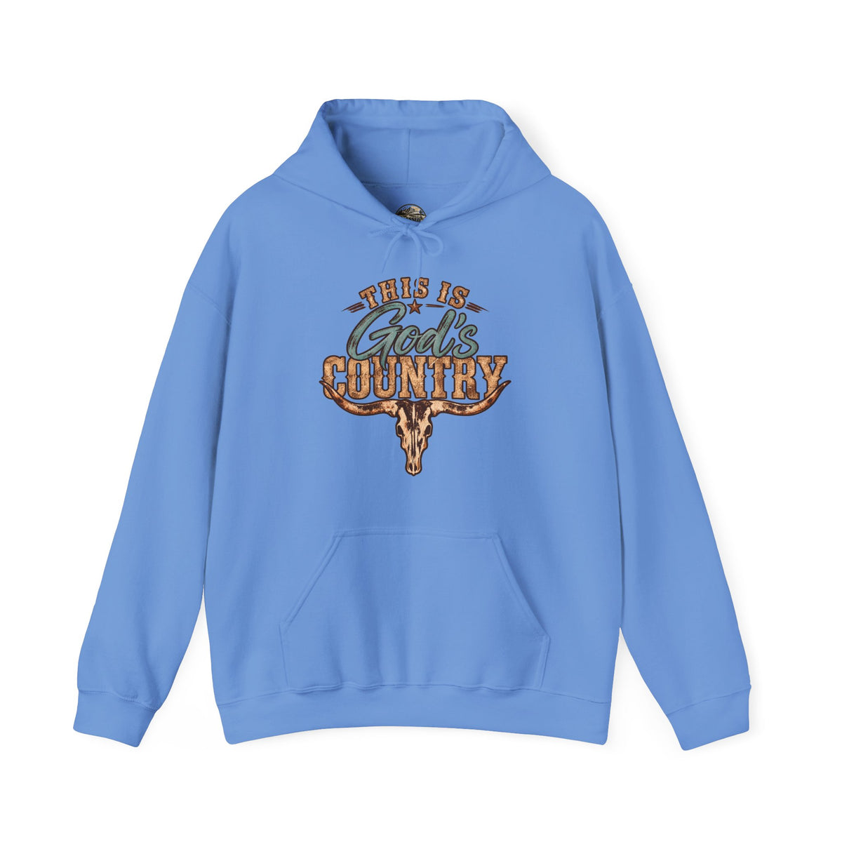 This Is God's Country Hoodie - Rustic Western Faith Pullover