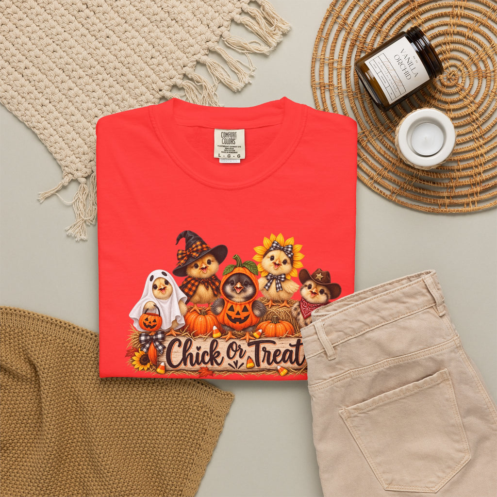 Chick or Treat Halloween Tee