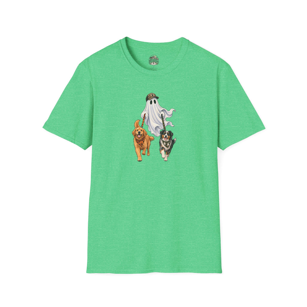Halloween Ghost with Dogs T-Shirt