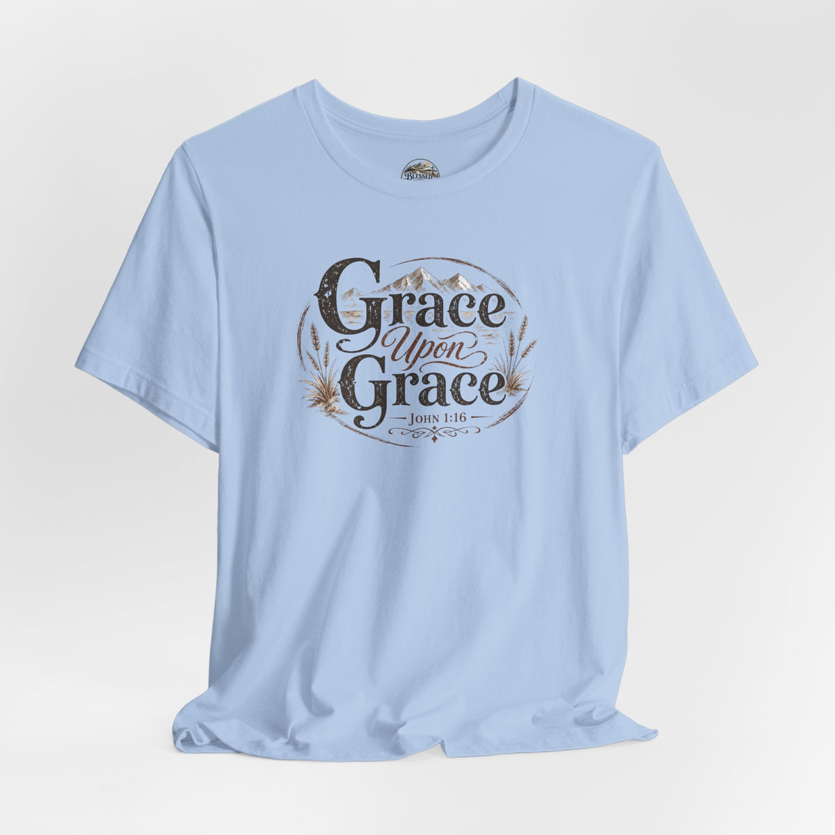 Grace Upon Grace Christian T‑Shirt —