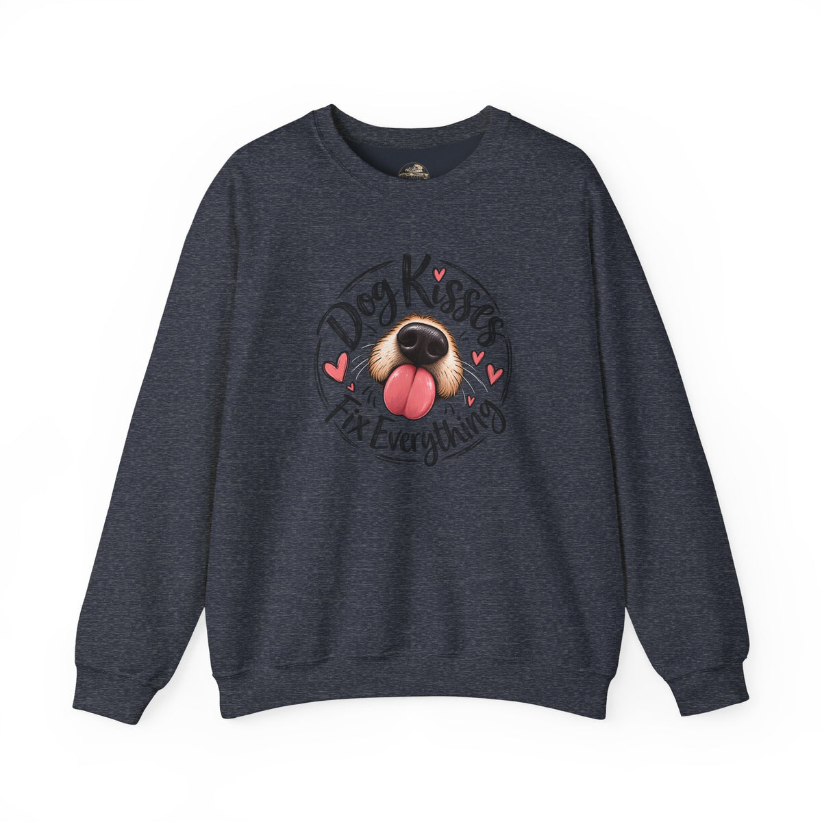 Dog Kisses Fix Everything Crewneck Sweatshirt