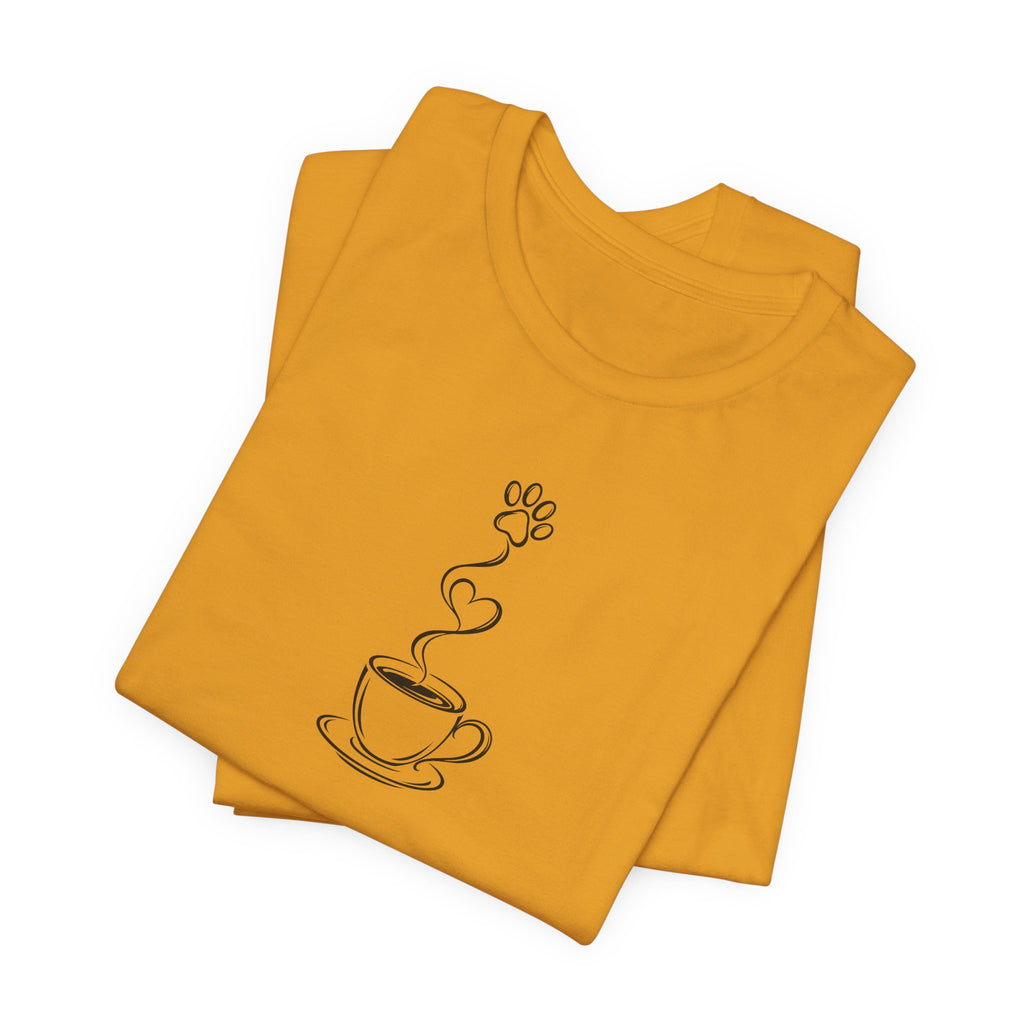 Coffee Cup Line Art Tee