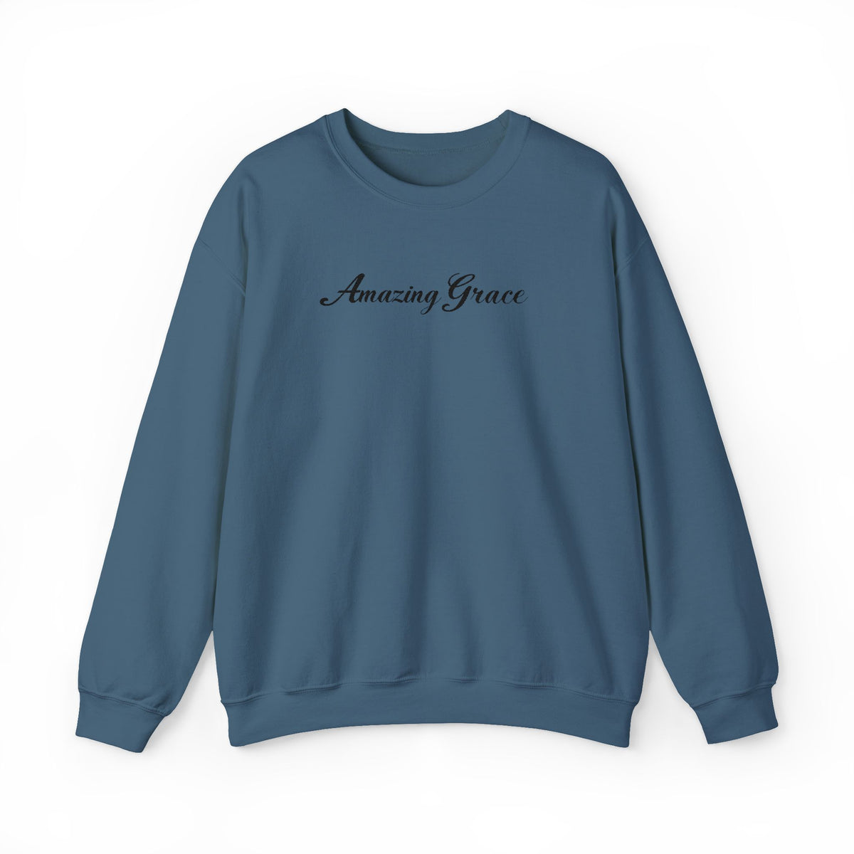 Amazing Grace Embroidered Crewneck Sweatshirt