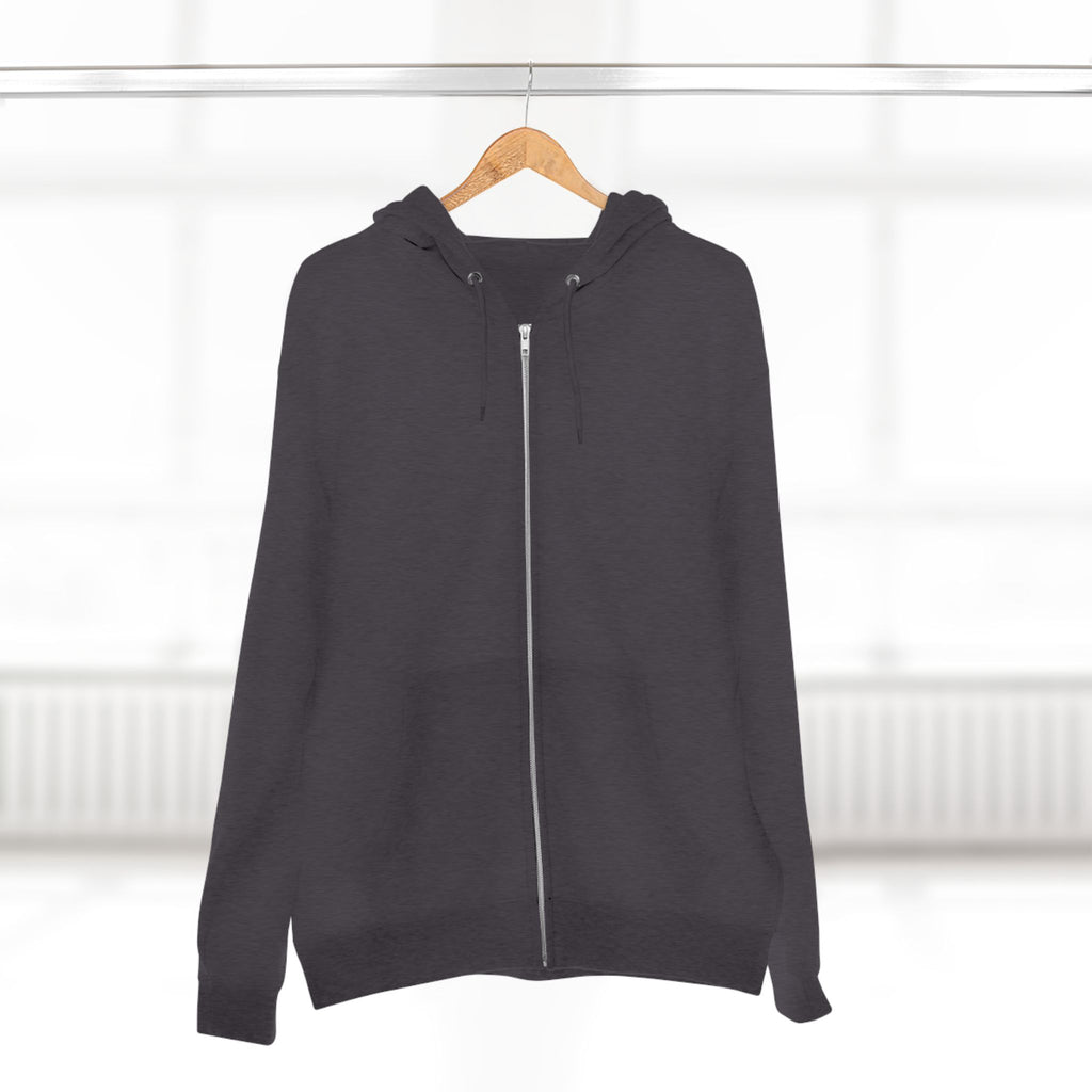 Inspirational Zip Hoodie with Philippians 4:13