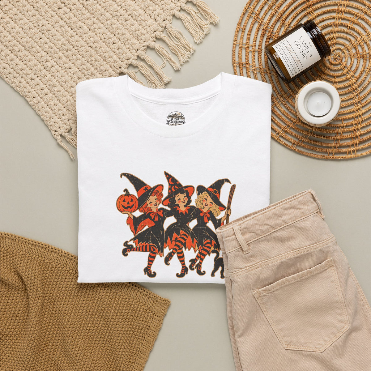 Halloween Vintage Witches T-Shirt