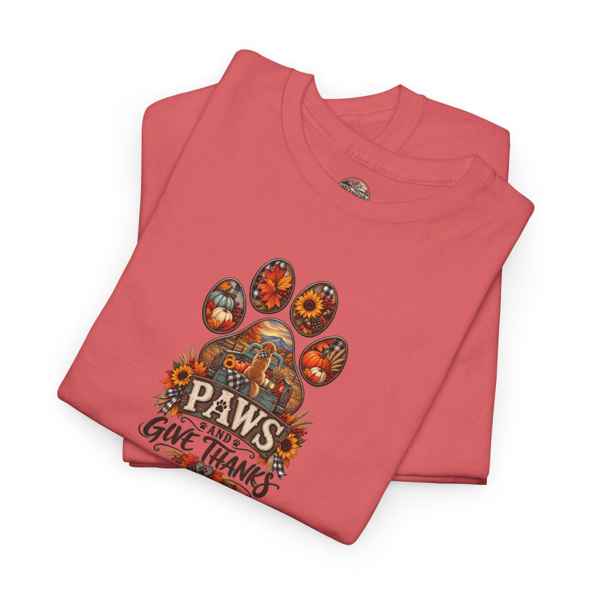 Thankful Paws Thanksgiving T‑Shirt