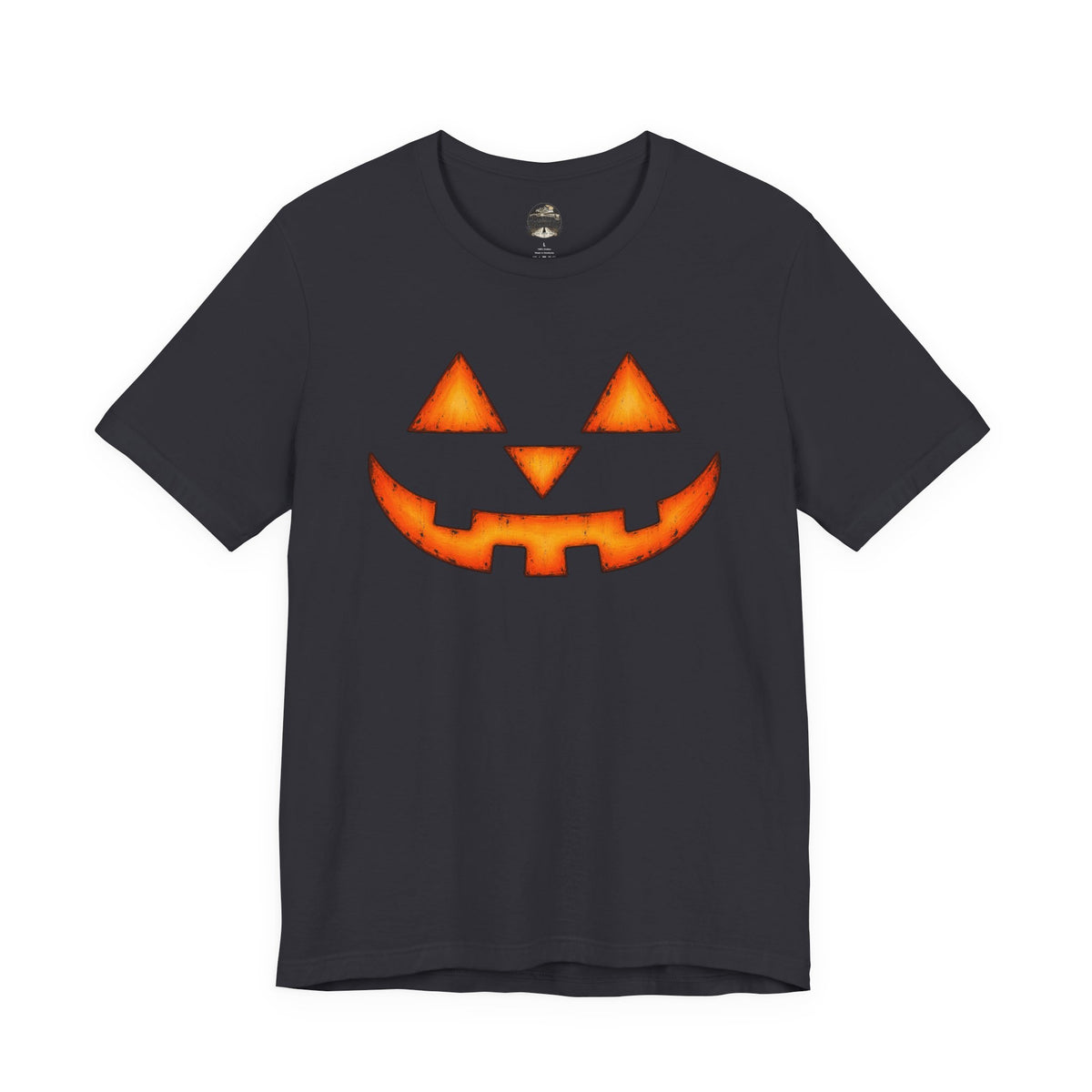 Pumpkin Jack-O'-Lantern Tee — Halloween Pumpkin Face T-Shirt