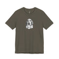 Dog Lover T‑Shirt —Hound Drinking 'Bark Brew' Graphic Tee