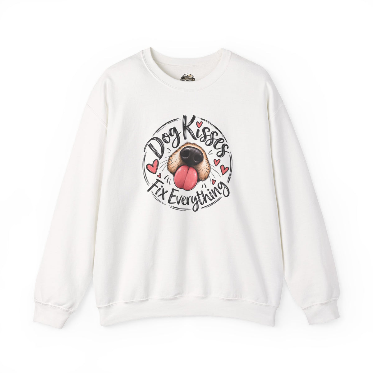Dog Kisses Fix Everything Crewneck Sweatshirt