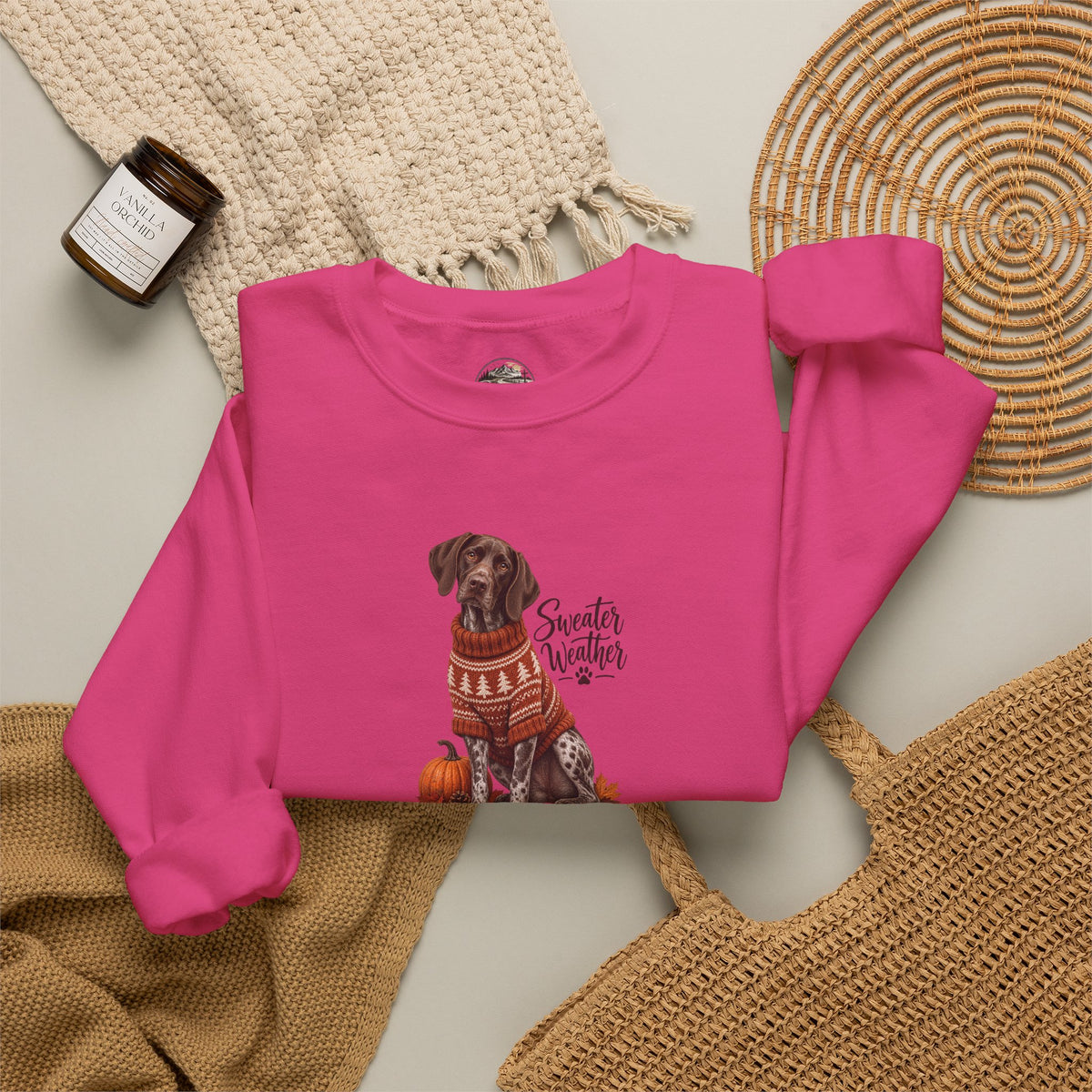 'Sweater Weather' Dog Crewneck