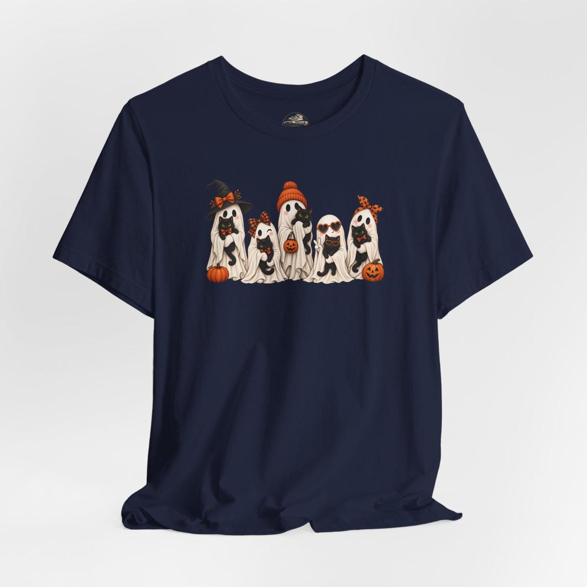 Halloween Ghost and Kittens T-Shirt