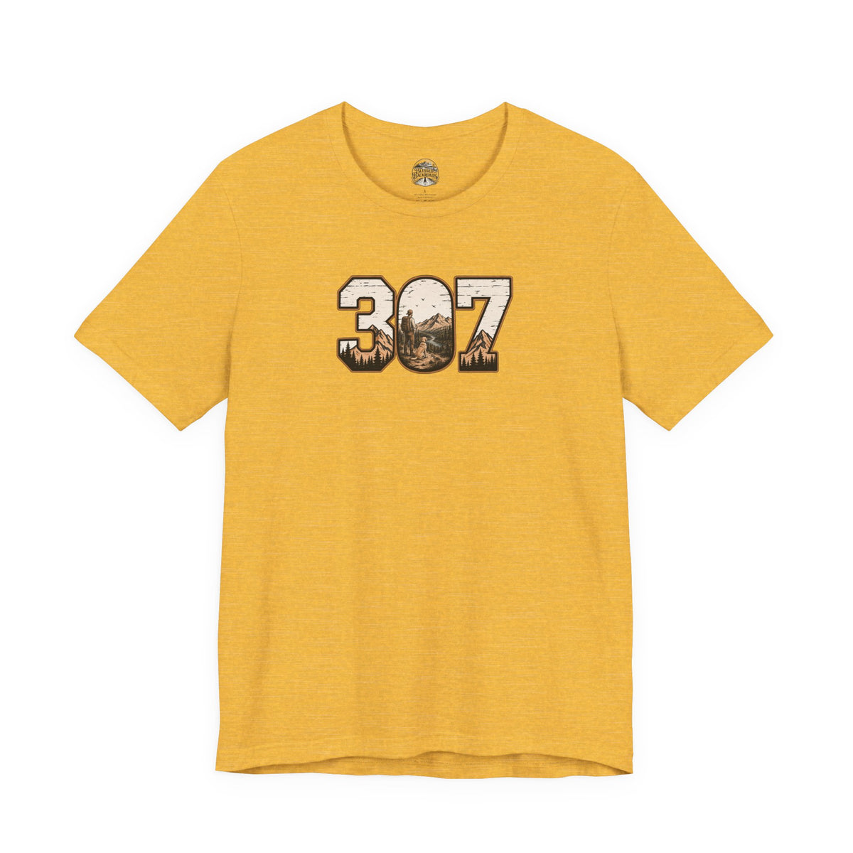 307 Wyoming Mountains T‑Shirt