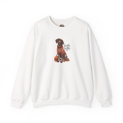 'Sweater Weather' Dog Crewneck