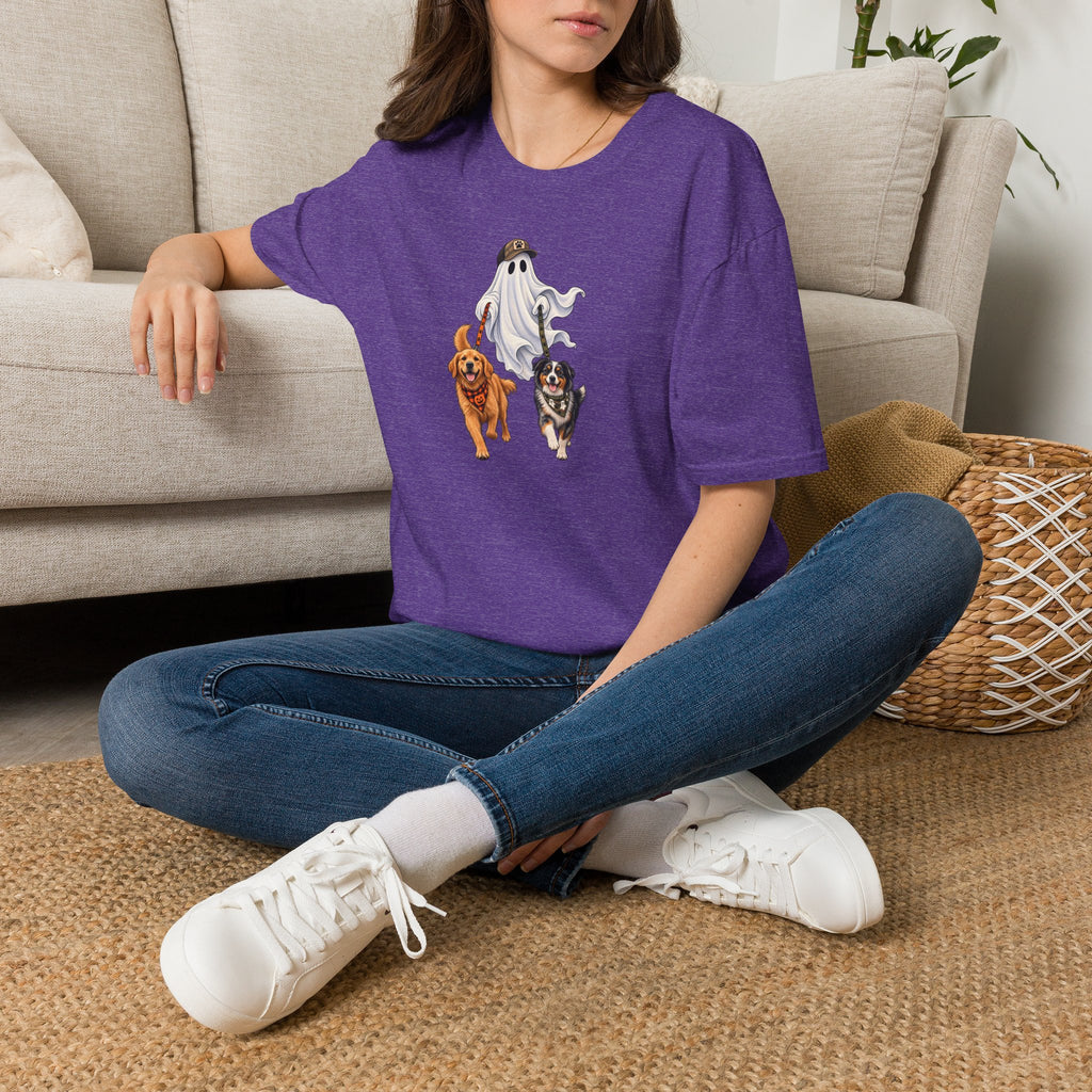 Halloween Ghost with Dogs T-Shirt