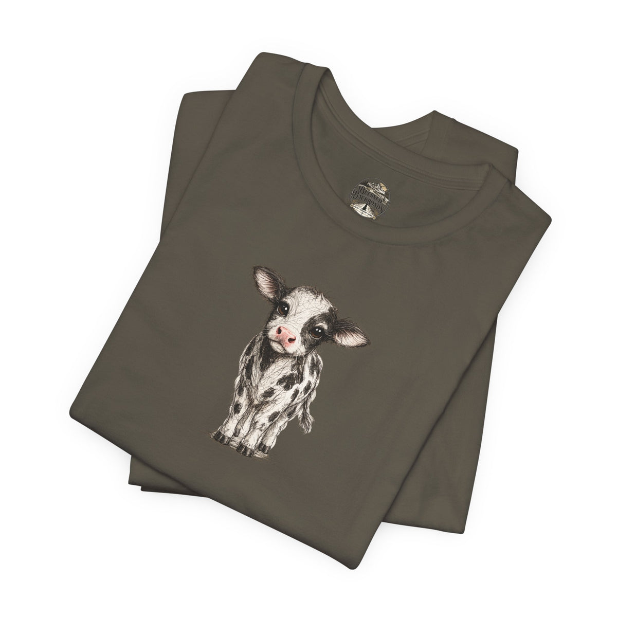 Cute Baby Calf Graphic Tee