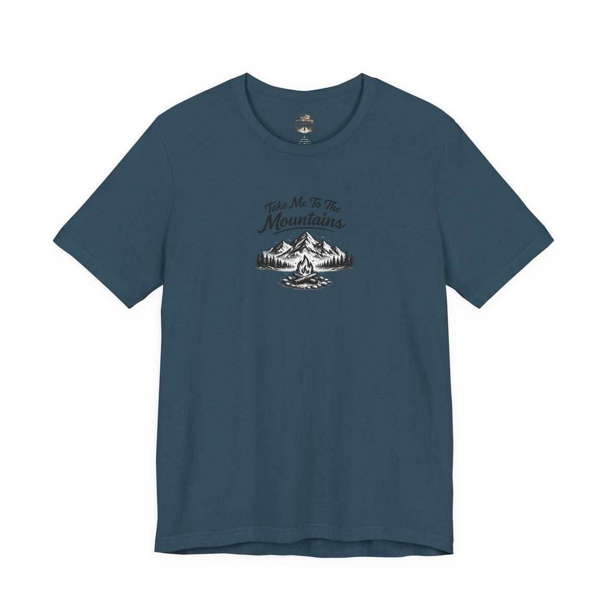 Take Me To The Mountains T-Shirt — Camping & Hiking Graphic Tee