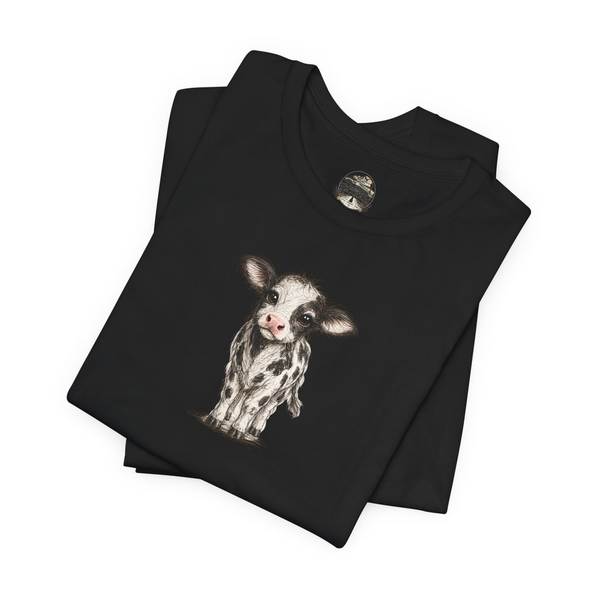 Cute Baby Calf Graphic Tee
